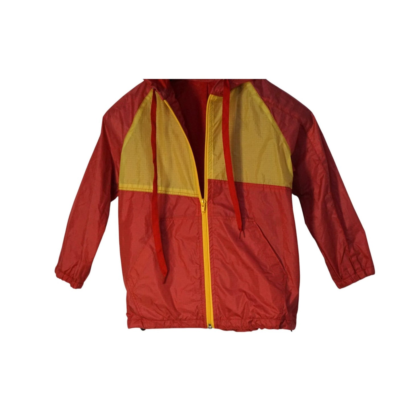 Cortaviento Kids Amarillo Rojo