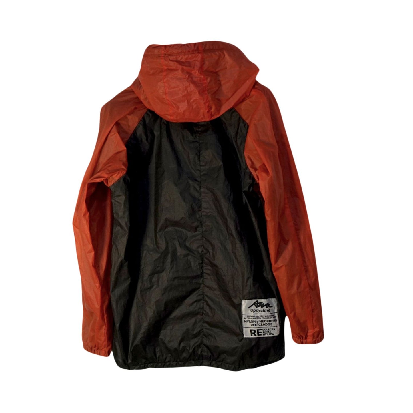 Cortaviento Rojo Negro