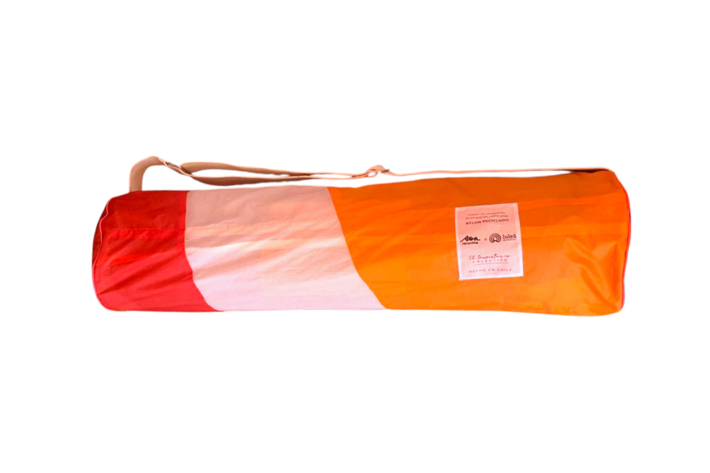 Porta Mat Naranjo, Blanco, Rojo