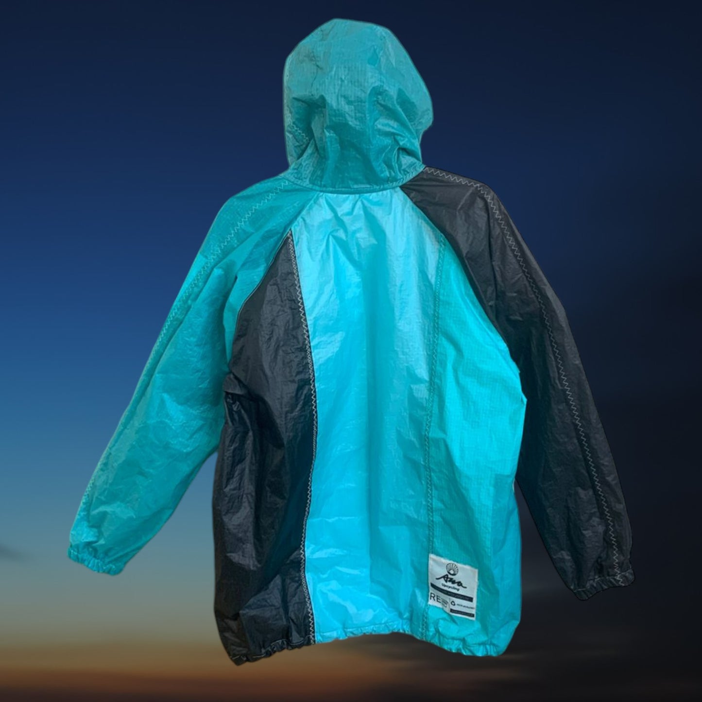 Cortaviento tela de Kitesurf azul