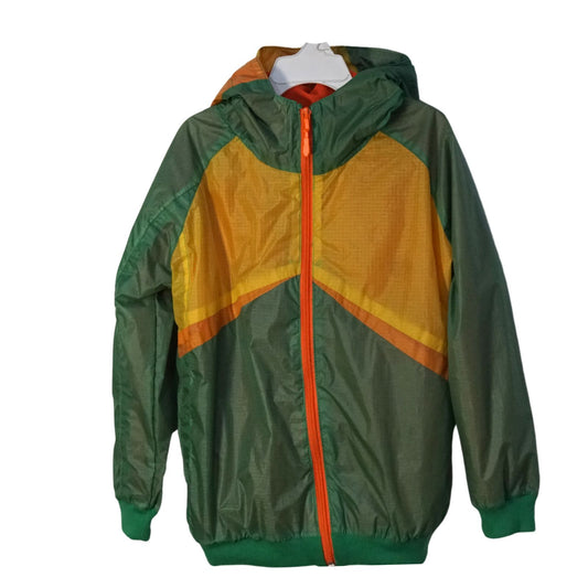 Cortaviento Kids  Verde Amarillo