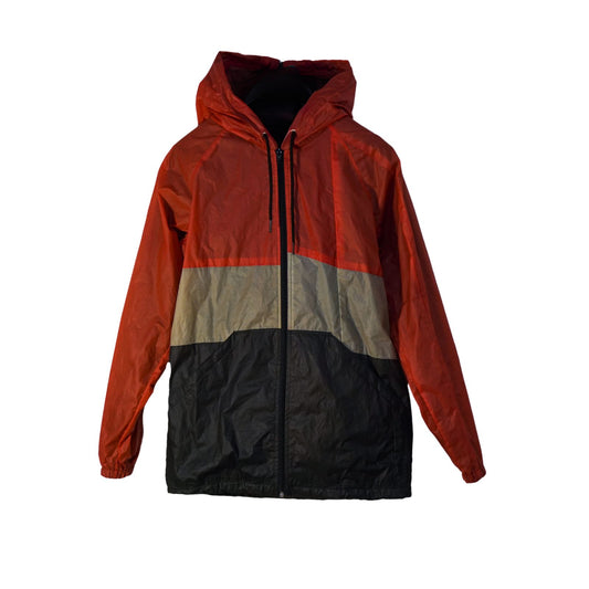 Cortaviento Rojo Negro