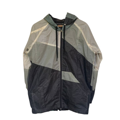 Cortaviento Blanco Gris