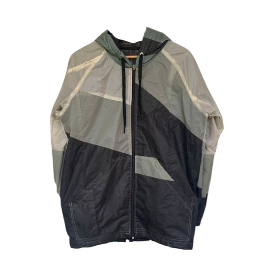 Cortaviento Blanco Gris